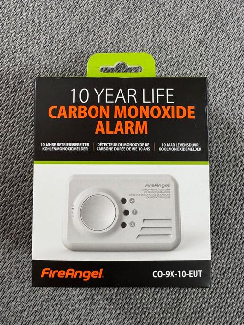 FireAngel Koolstofmonoxidemelder, Doe-het-zelf en Verbouw, Alarmsystemen, Nieuw, Detector, Sensor of Melder, Overige soorten, Draadloos