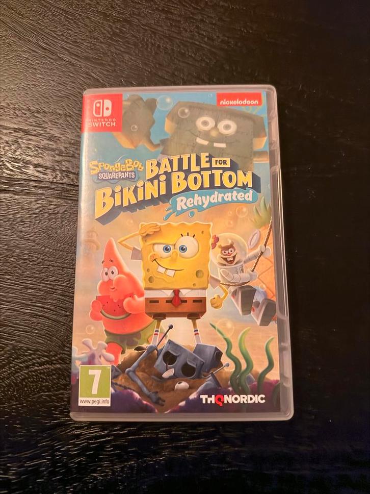 Spongebob Squarepants - Nintendo Switch, Spelcomputers en Games, Games | Nintendo Switch, Zo goed als nieuw, Avontuur en Actie