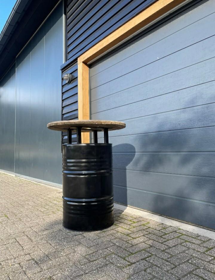 STATAFEL Biertafel Olieton Biervat feest, Huis en Inrichting, Tafels | Statafels, Zo goed als nieuw, Ophalen of Verzenden