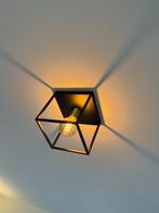 Lucide RUBEN – plafondlamp zwart – dimbaar, Ophalen, Zo goed als nieuw, Metaal
