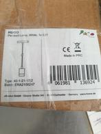 Paco Hugo Hanglamp - Wit 2x, Nieuw, Ophalen of Verzenden, Metaal, Modern