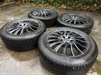 Winterbanden op Oxxo velgen 195/55 R16 87H, Auto-onderdelen, Banden en Velgen, Ophalen, Gebruikt, 16 inch, Banden en Velgen