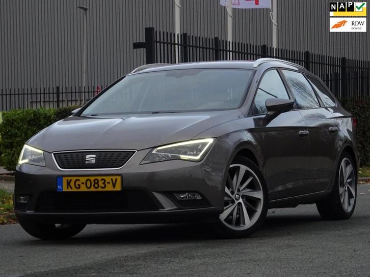 Seat Leon ST 1.0 EcoTSI Style Connect NAP/NAV/CAMERA/PDC/LED, Auto's, Seat, Bedrijf, Te koop, Leon, ABS, Achteruitrijcamera, Airbags