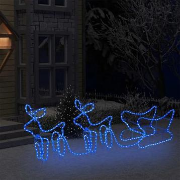 Buitenkerstversiering rendier en slee 576 LED's €50 beschikbaar voor biedingen
