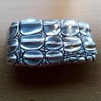 Belt Buckle - Sterling SILVER coated Metal Crocodile, Overige kleuren, BadBoyNL, Ophalen of Verzenden, BadBoyNL