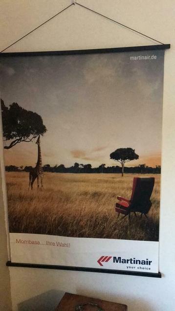 Poster Martinair ´Mombasa ´ beschikbaar voor biedingen