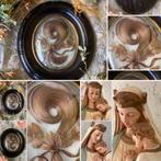 🌿 Antiek Haarwerk,Maria Beeld e.a “NEEM EENS EEN KIJKJE”🌿, Antiek en Kunst, Verzenden