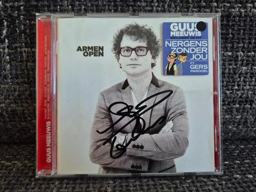 Guus Meeuwis - Armen Open (deluxe edition - gesigneerd), Cd's en Dvd's, Cd's | Nederlandstalig, Zo goed als nieuw, Levenslied of Smartlap