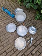 Kampeerpannen en kooktoestel, Ophalen, Gebruikt