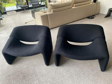 2 Vintage Artifort Groovy M Chair by Pierre Paulin beschikbaar voor biedingen
