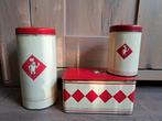 Vintage Bolletje blikken jaren 60 prijs per stuk, Verzamelen, Blikken, Ophalen of Verzenden, Gebruikt, Overige