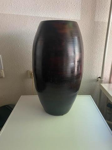 Grote Vaas Bruin (66,5cm) beschikbaar voor biedingen