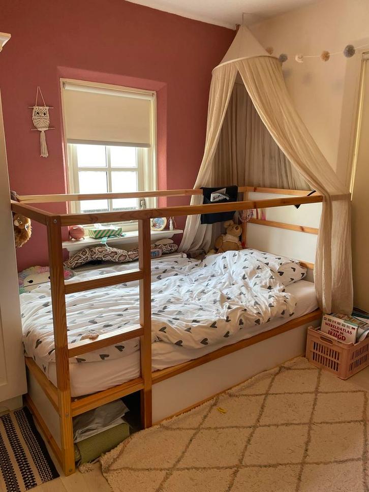IKEA Kura Halfhoogslaper - Zeer Goede Staat!, Kinderen en Baby's, Kinderkamer | Bedden, Zo goed als nieuw, 180 cm of meer, 70 tot 85 cm