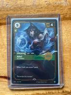 Ahri Alluring Launch Exclusive Promo Kaart Riftbound, Ophalen of Verzenden, Zo goed als nieuw, Losse kaart, Foil