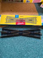 Fleischmann HO Kruiswissel 1711, Gebruikt, Gelijkstroom, Fleischmann, Rails