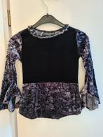 Prachtige set; top met bijpassende rok maat 128, Ophalen of Verzenden, Zo goed als nieuw, Meisje, Setje