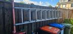 3x10 Altrex schuifladder, Doe-het-zelf en Verbouw, Ladders en Trappen, Ophalen, Zo goed als nieuw, Ladder, Opvouwbaar of Inschuifbaar