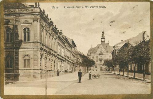 (379-153-041) Slany, Verzamelen, Ansichtkaarten | Buitenland, Overig Europa, Verzenden