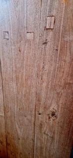 Teakhouten eettafel 160x90, Huis en Inrichting, Tafels | Eettafels, Ophalen, 50 tot 100 cm, Zo goed als nieuw, 150 tot 200 cm