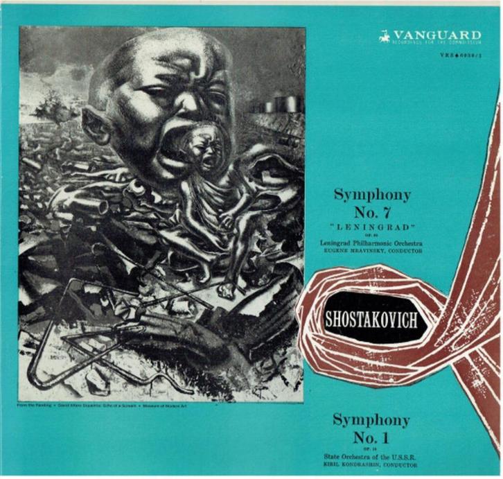 Dmitri Shostakovich Symphony No.7  Leningrad 2 LP, Cd's en Dvd's, Vinyl | Klassiek, Zo goed als nieuw, Classicisme, Kamermuziek