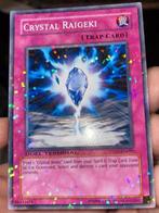Yu-Gi-Oh! Crystal Raigeki DT01 Duel Promo !, Verzenden, Zo goed als nieuw, Losse kaart, Foil