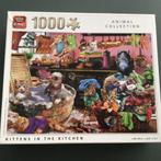 Legpuzzel Kittens in the kitchen van King, Ophalen of Verzenden, 500 t/m 1500 stukjes, Zo goed als nieuw, Legpuzzel