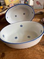 Twee schaaltjes - 18/13 cm, Porselein of Keramiek, Schaal, Ophalen of Verzenden, Zo goed als nieuw