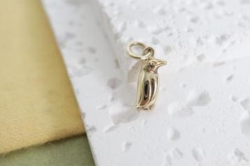 14 Karaat Gouden Pinguïn Hanger beschikbaar voor biedingen