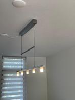 Design RVS Hanglamp boven bar, Huis en Inrichting, Lampen | Hanglampen, Gebruikt, Modern Design, Ophalen of Verzenden, Glas