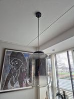Moderne glazen hanglamp, Huis en Inrichting, Lampen | Hanglampen, Ophalen, Zo goed als nieuw, Glas, Modern