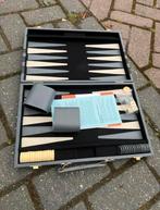 Nieuw Backgammon Bordspel in Koffer, Hobby en Vrije tijd, Gezelschapsspellen | Bordspellen, Een of twee spelers, Ophalen of Verzenden
