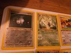 Pokemon Neo Discovery 1995 1st Ed. Kaarten (17), Ophalen of Verzenden, Gebruikt, Meerdere kaarten