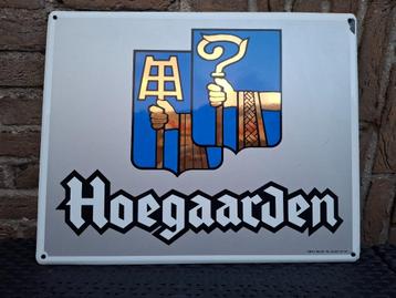 Emaillebord Hoegaarden beschikbaar voor biedingen