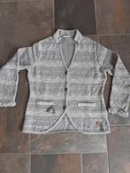 La Argentina Vest maat 40 kleur grijs zgan, Maat 38/40 (M), Ophalen of Verzenden, Zo goed als nieuw, L argentina