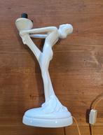 Vintage naakte vrouw tafellamp keramiek, Huis en Inrichting, Lampen | Tafellampen, Ophalen, Zo goed als nieuw, X, Minder dan 50 cm