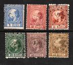 546 nvph 7-12 Willem 3 1864 gebruikt zie scans., Ophalen of Verzenden, T/m 1940, Gestempeld