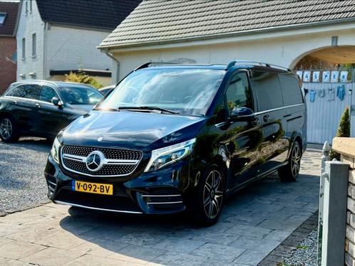 Mercedes-Benz V-klasse 250 d L3 XXL 2017 AMG exclusive line, Auto's, Bestelauto's, Bedrijf, 360° camera, ABS, Achteruitrijcamera
