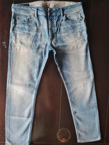 ZGAN DIESEL THOMMER SLIM SKINNY STRETCH DESTROY JEANS 36/30! beschikbaar voor biedingen