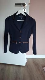 Equitheme wedstrijdjasje 164 blauw rosé, Dieren en Toebehoren, Paardrijkleding, Ophalen of Verzenden, Zo goed als nieuw, Dressuur