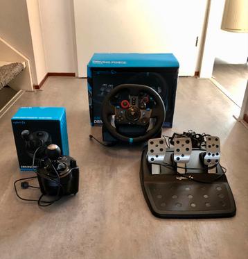 Logitech G29 Racing Wheel - Compleet met doos! beschikbaar voor biedingen