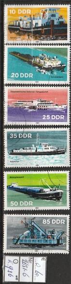 DDR Scheepstypes Michel 2651-6 Nr.R736g, Verzenden, DDR, Gestempeld