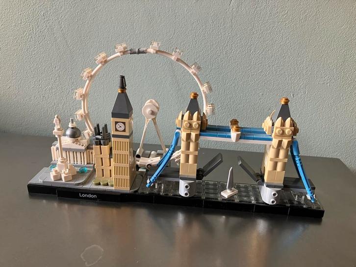 Lego Architecture London 21034, Kinderen en Baby's, Speelgoed | Duplo en Lego, Zo goed als nieuw, Lego, Complete set, Ophalen of Verzenden