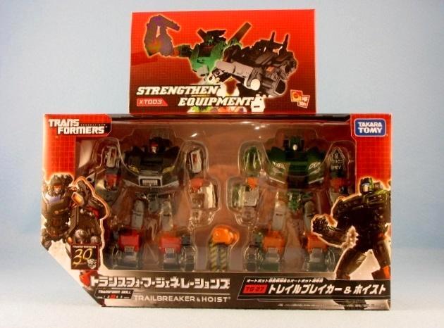 Transformers Takara Generations Trailbreaker & Hoist + addon, Verzamelen, Transformers, Zo goed als nieuw, Overige generaties