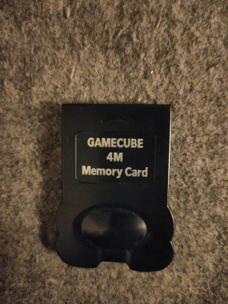 Nintendo Gamecube Memory Card, Spelcomputers en Games, Spelcomputers | Nintendo GameCube, Met 1 controller, Ophalen of Verzenden