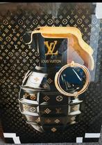 Nieuwe spiegel schilderij met een parfum fles van LV, Huis en Inrichting, Ophalen of Verzenden, Nieuw, Schilderij, 75 cm of meer