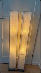 2x Witte Vloerlamp Elisabeth, Huis en Inrichting, Lampen | Vloerlampen, Ophalen, Gebruikt, Metaal, 150 tot 200 cm