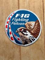 Patch F-16 Swirl Luchtmacht klu, Verzenden, Zo goed als nieuw, Patch, Badge of Embleem