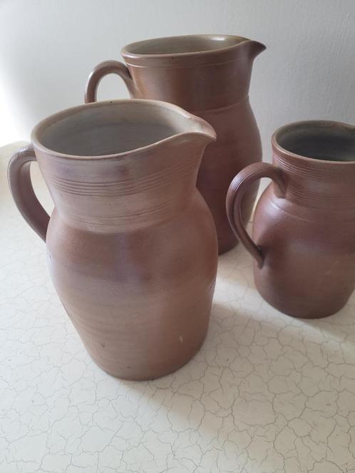 Zeer oude gres kan, waterkan nummer 1 foto 1 t/m 3, Antiek en Kunst, Curiosa en Brocante, Ophalen of Verzenden