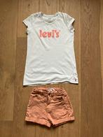 Shirt Levi’s maat 152 en broekje Cost:bart maat 25, Meisje, Ophalen of Verzenden, Zo goed als nieuw, Shirt of Longsleeve