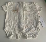 Calvin Klein 2 rompertjes off-white mt 74 NIEUW, Kinderen en Baby's, Nacht- of Onderkleding, Jongetje of Meisje, Nieuw, Calvin Klein